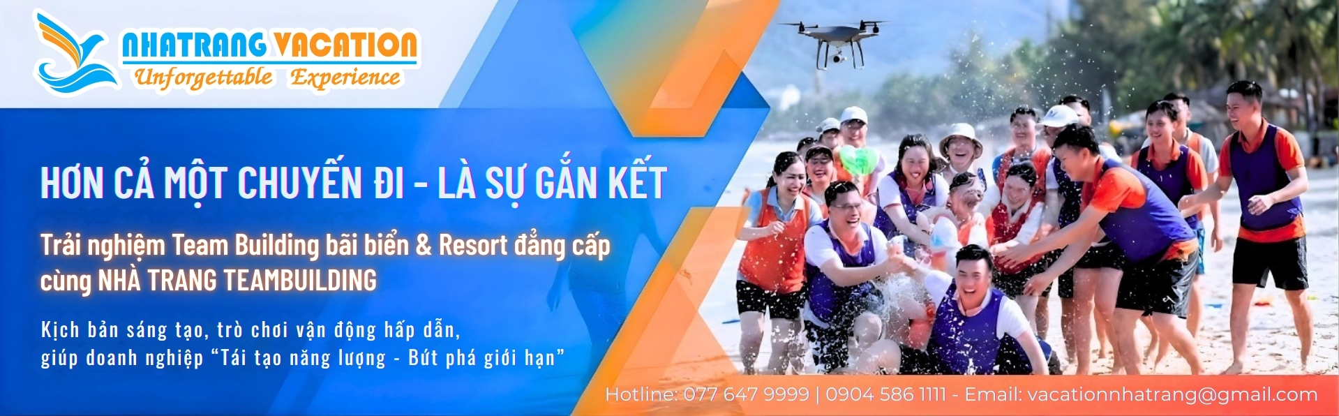 banner nha trang team building