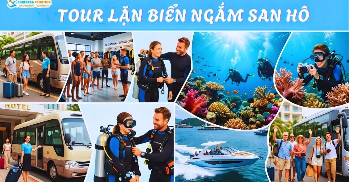 tour lan bien ngam san ho